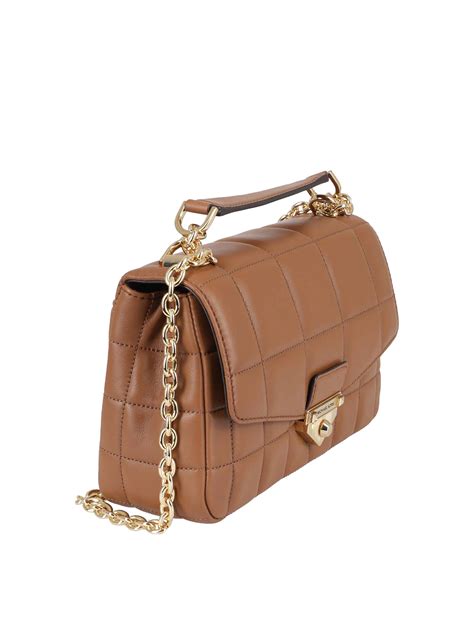 michael michael kors soho quilted leather shoulder bag|michael kors shoulder crossbody bag.